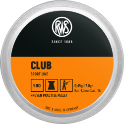 RWS CLUB PLOMBS 4.5MM