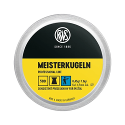 RWS MEISTERKUGELN PLOMBS 4.5MM